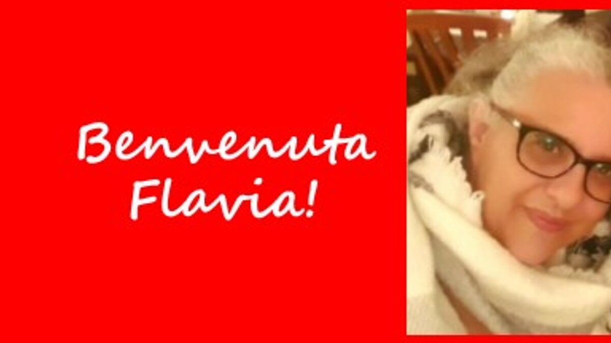 Benvenuta Flavia!